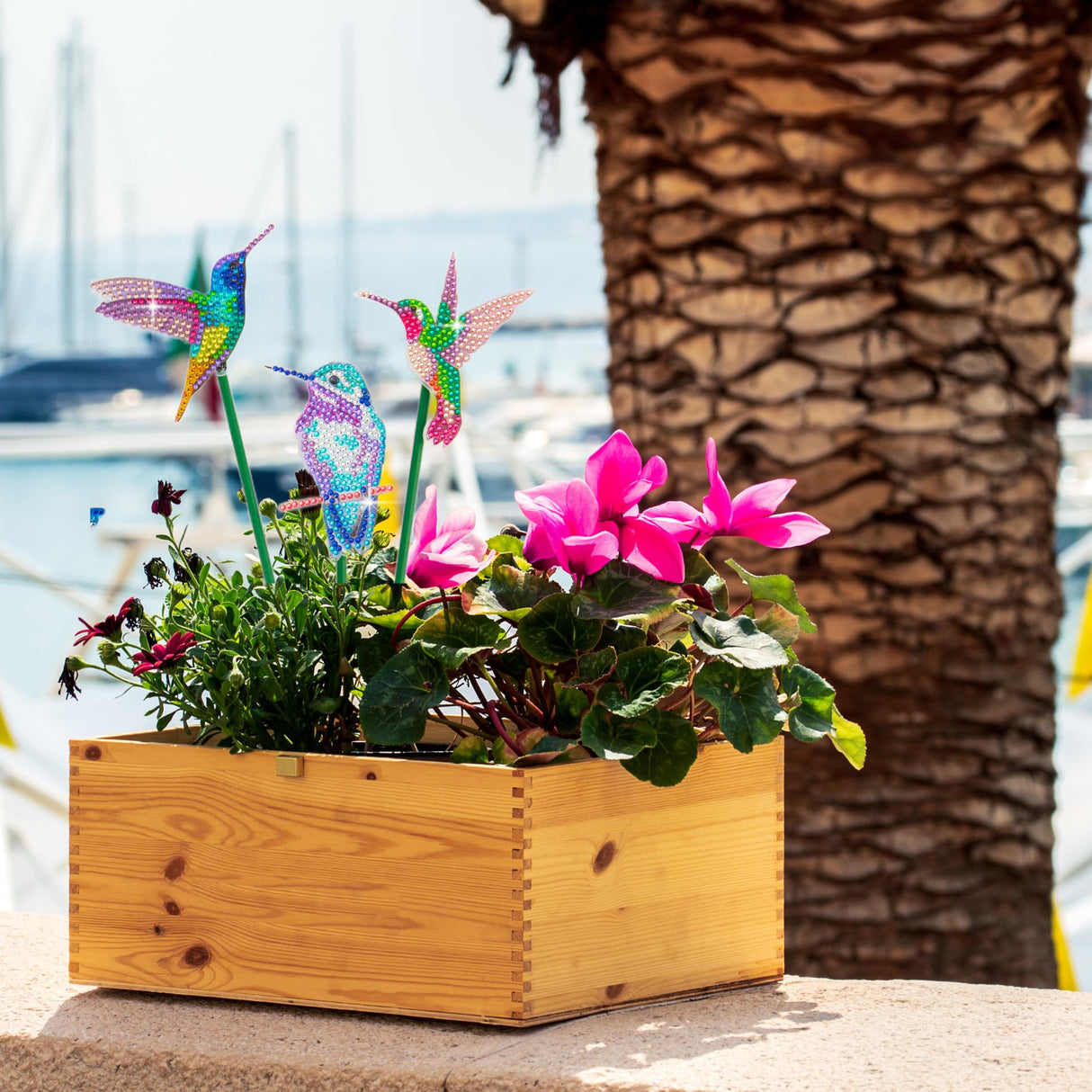 10 Pack Birds Diamond Painting Kit for Garden Decor