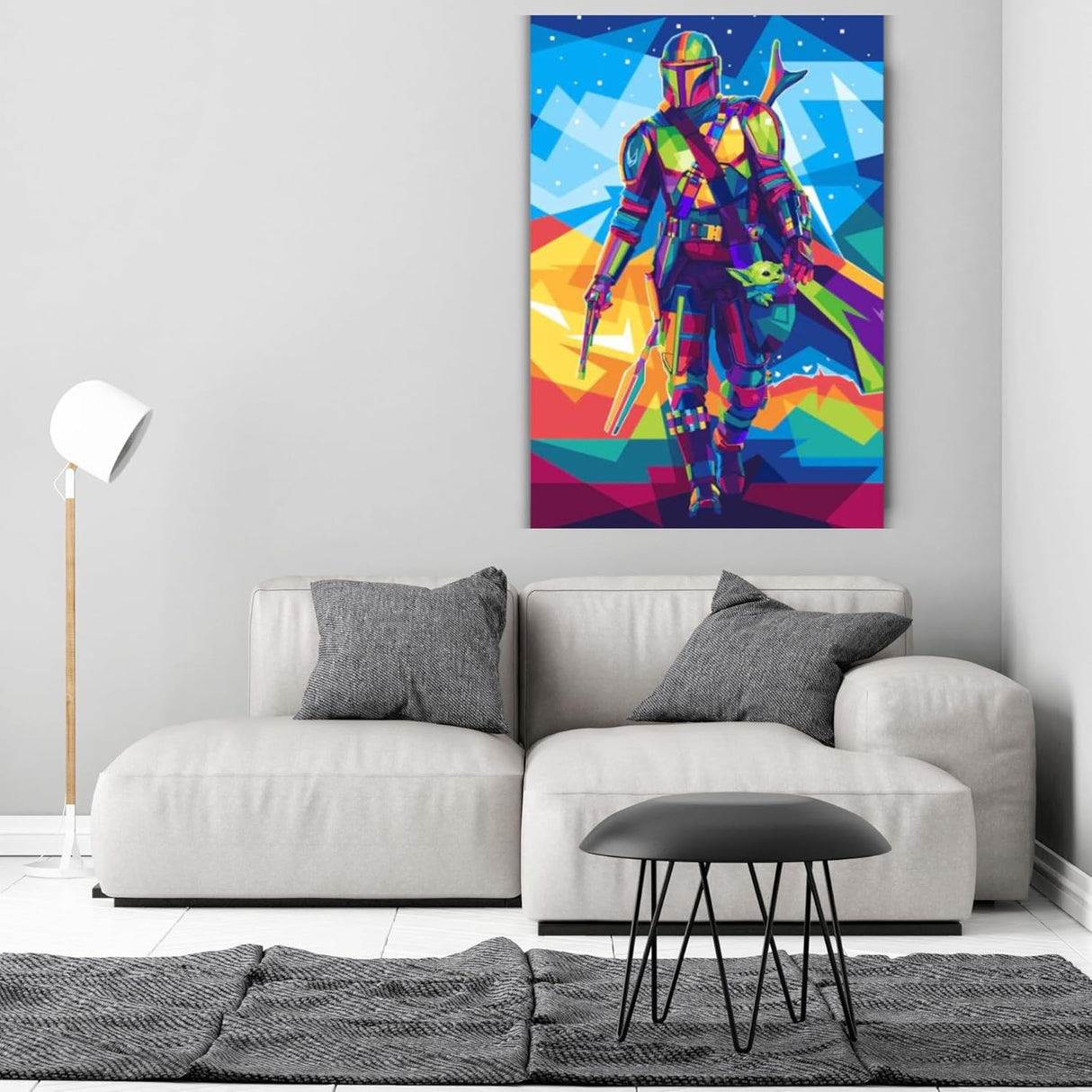 The Mandalorian and Baby Yoda Diamond Art Kits