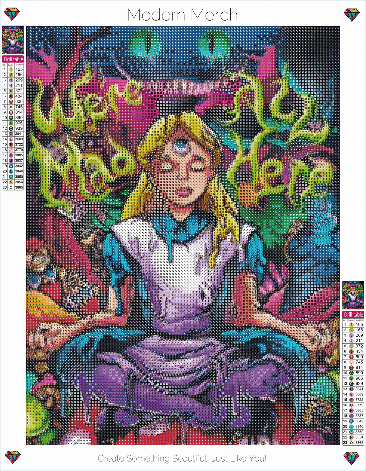 Alice in Wonderland Diamond Art Kits