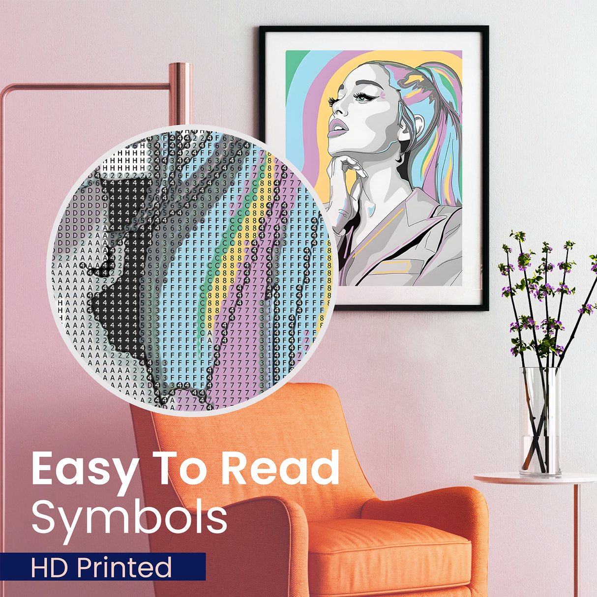 Ariana Grande Pop Art Diamond Art Kit for Adults