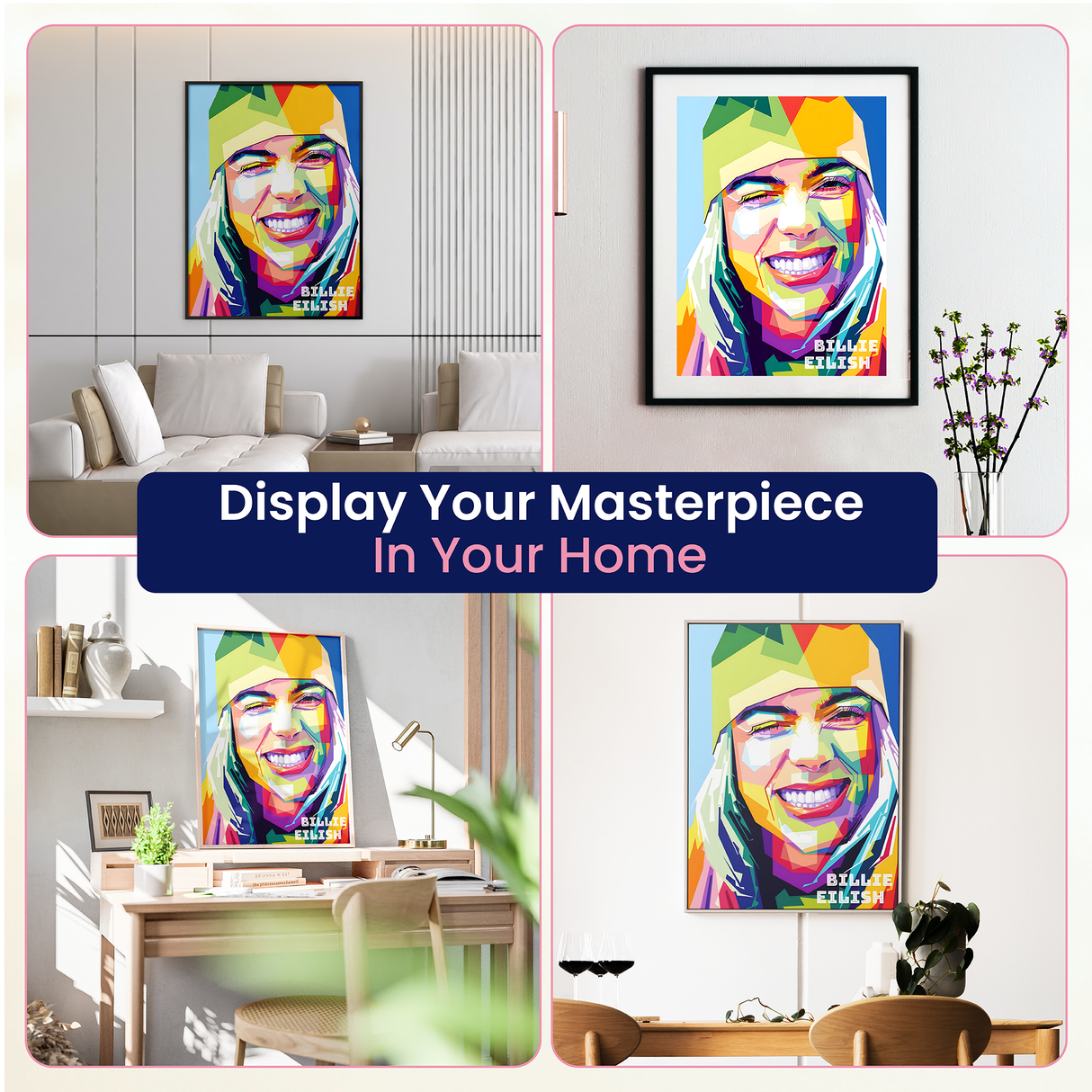 Billie Eilish Pop Art Diamond Art Kits for Adults