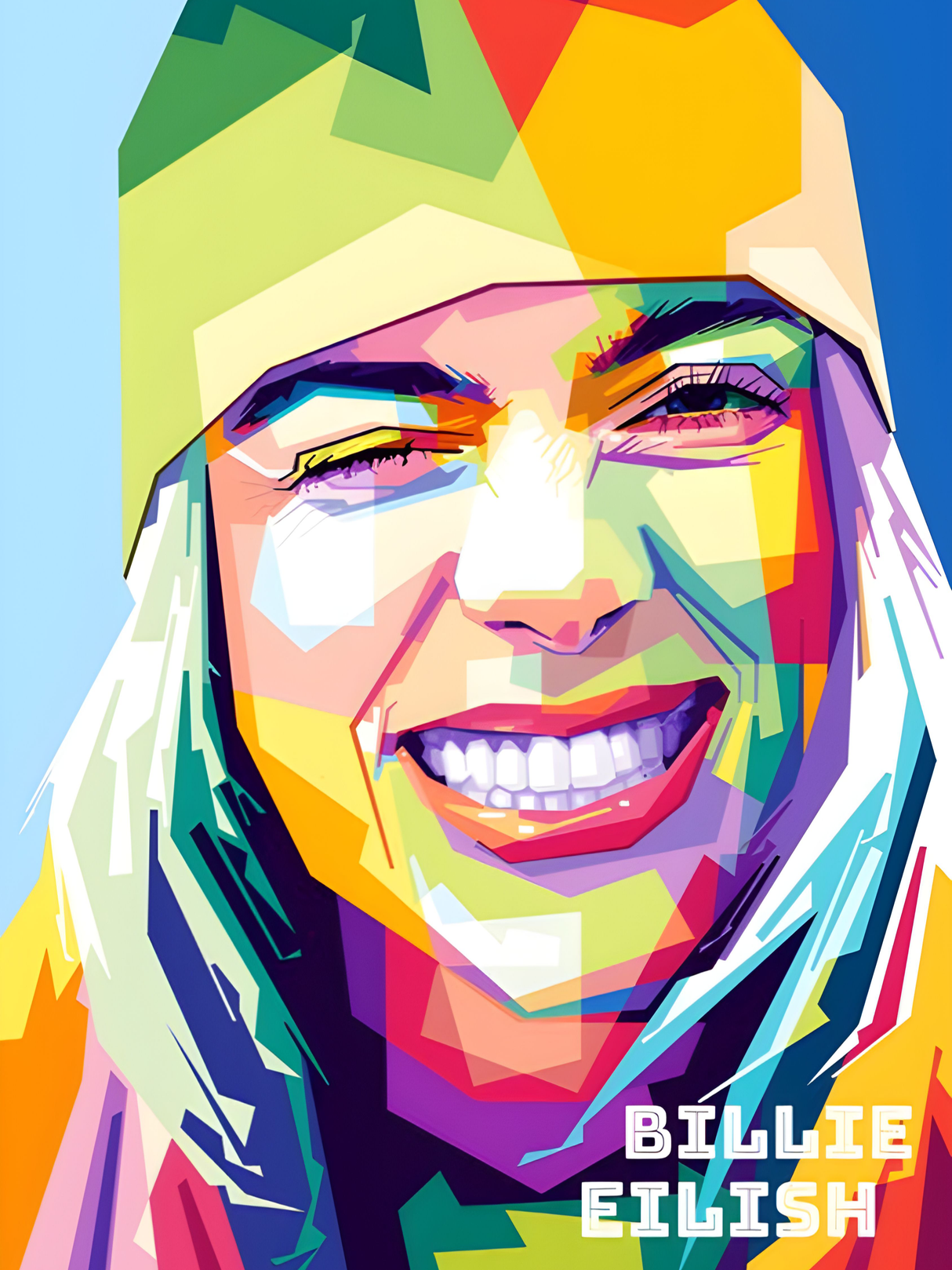 Billie Eilish Pop Art Diamond Art Kits for Adults