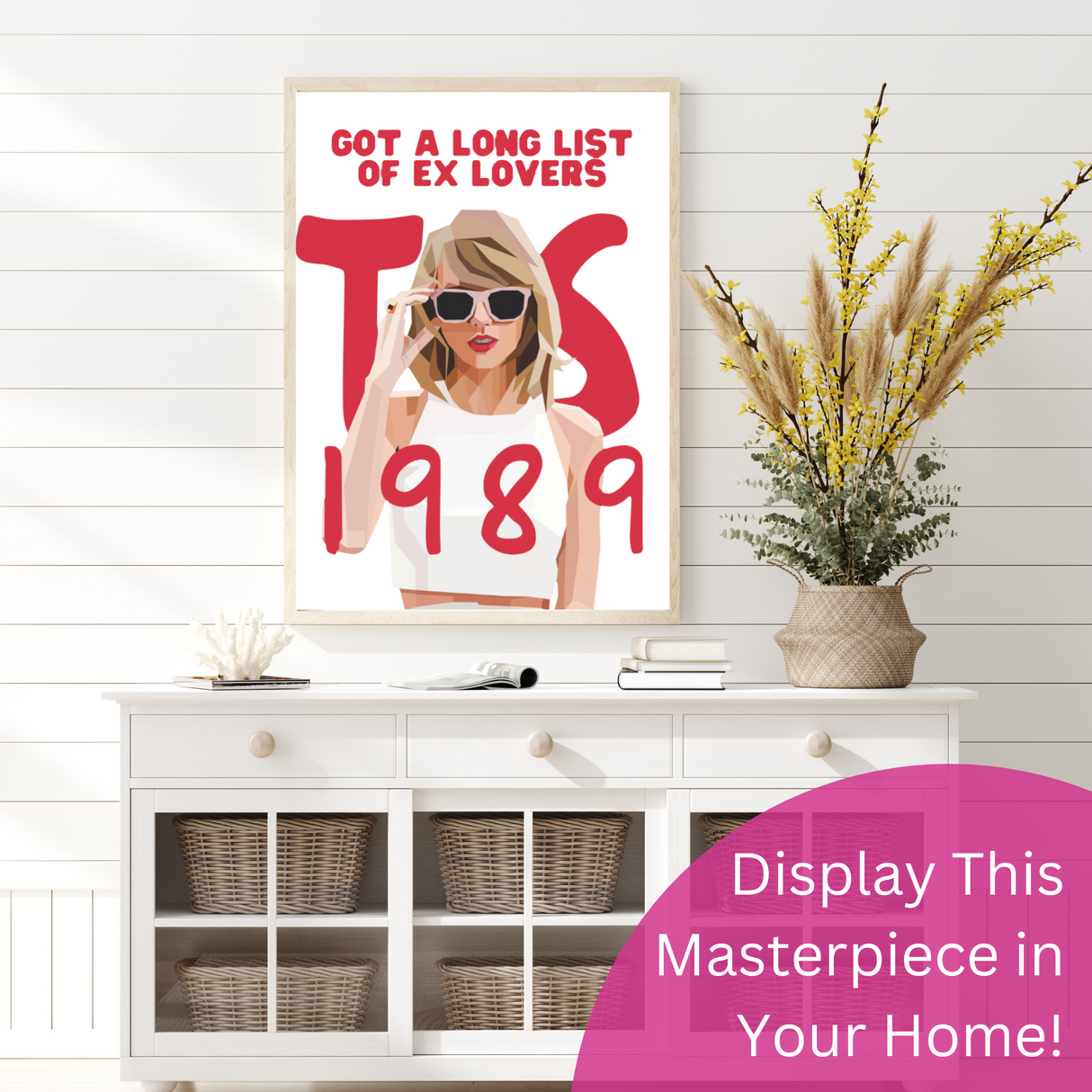 Taylor Swift Diamond Art 1989 Full Round Drill DIY AB Diamond Painting Kit