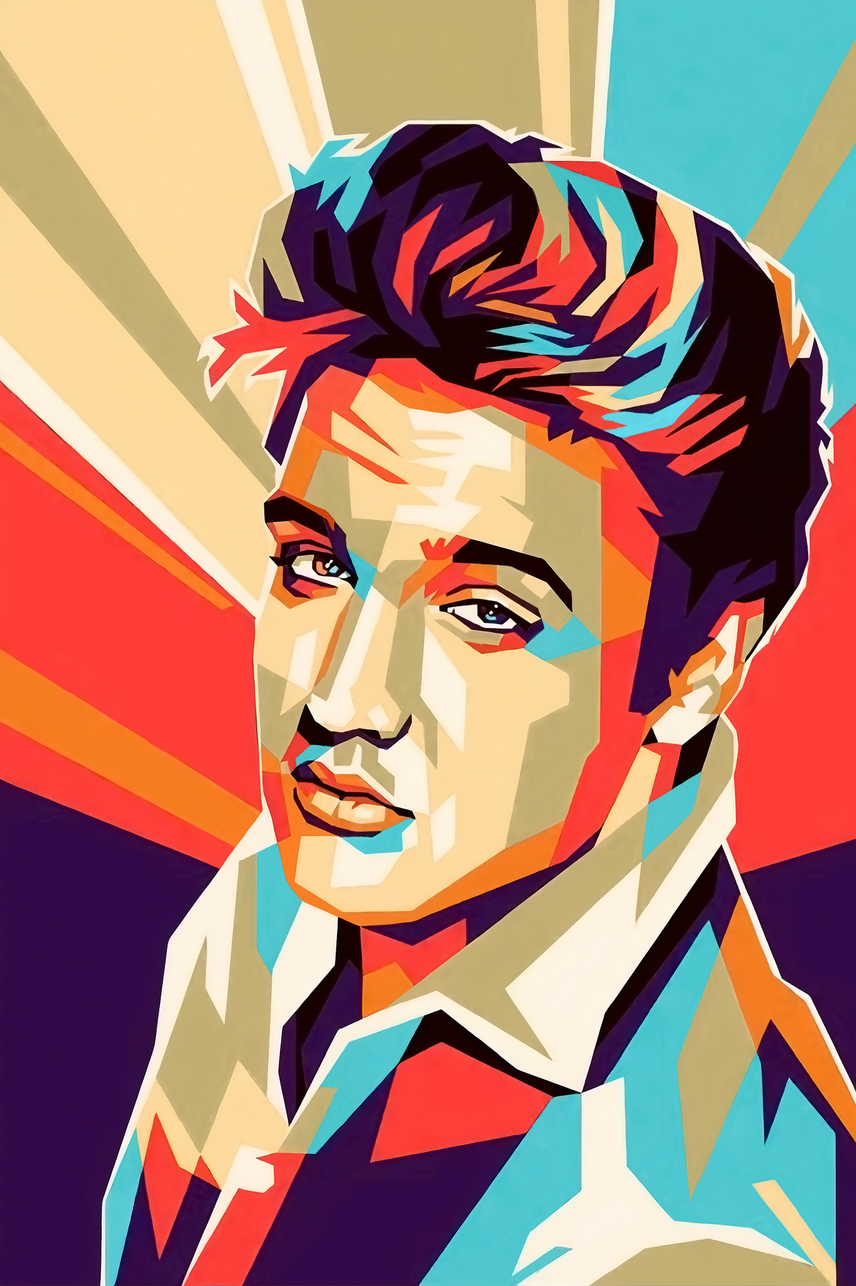 Elvis Presley Pop Art Diamond Art Kit
