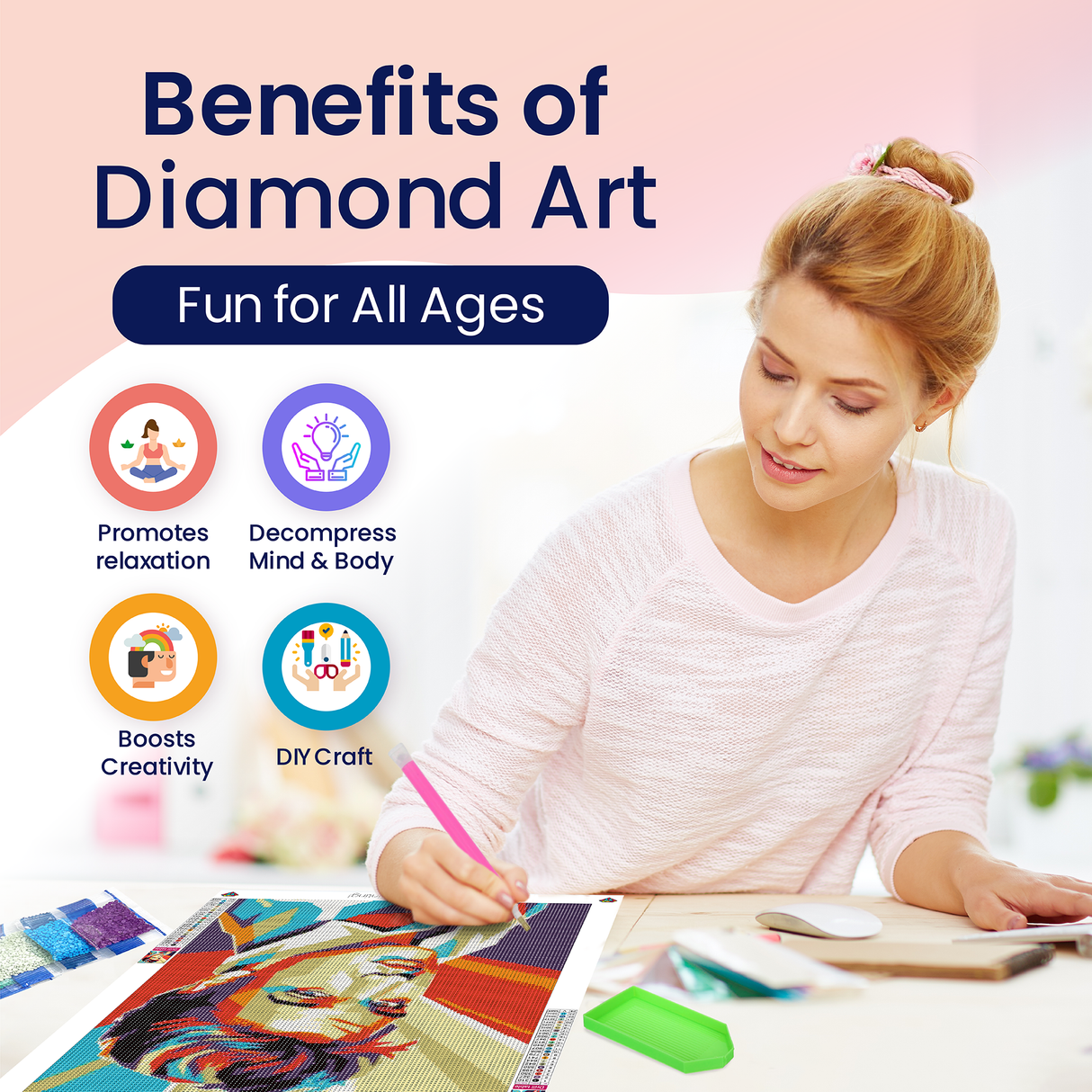 Elvis Presley Pop Art Diamond Art Kit