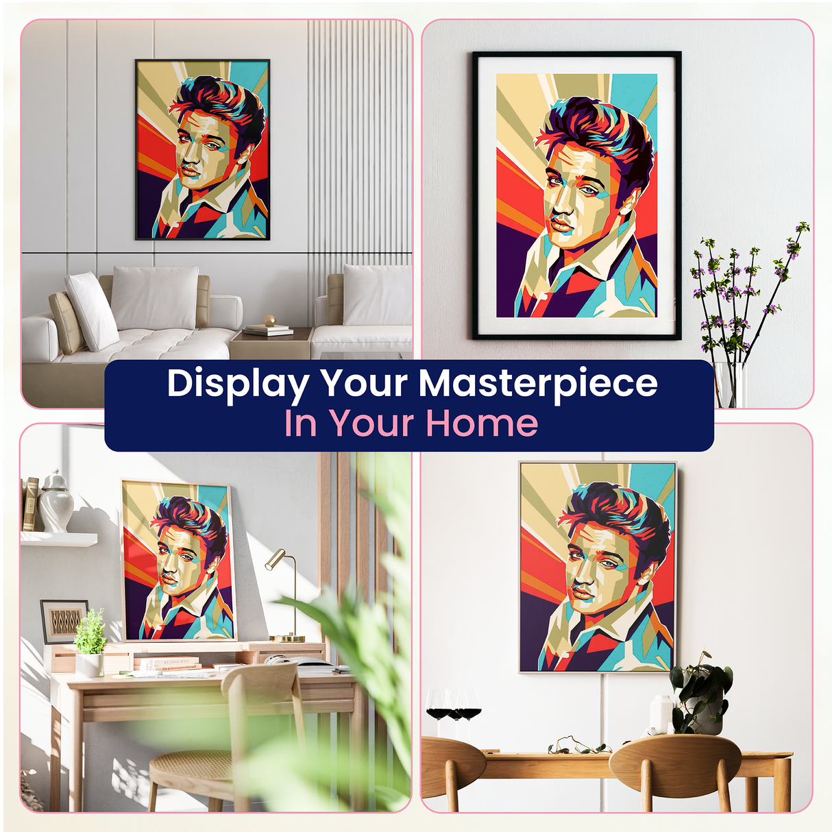 Elvis Presley Pop Art Diamond Art Kit
