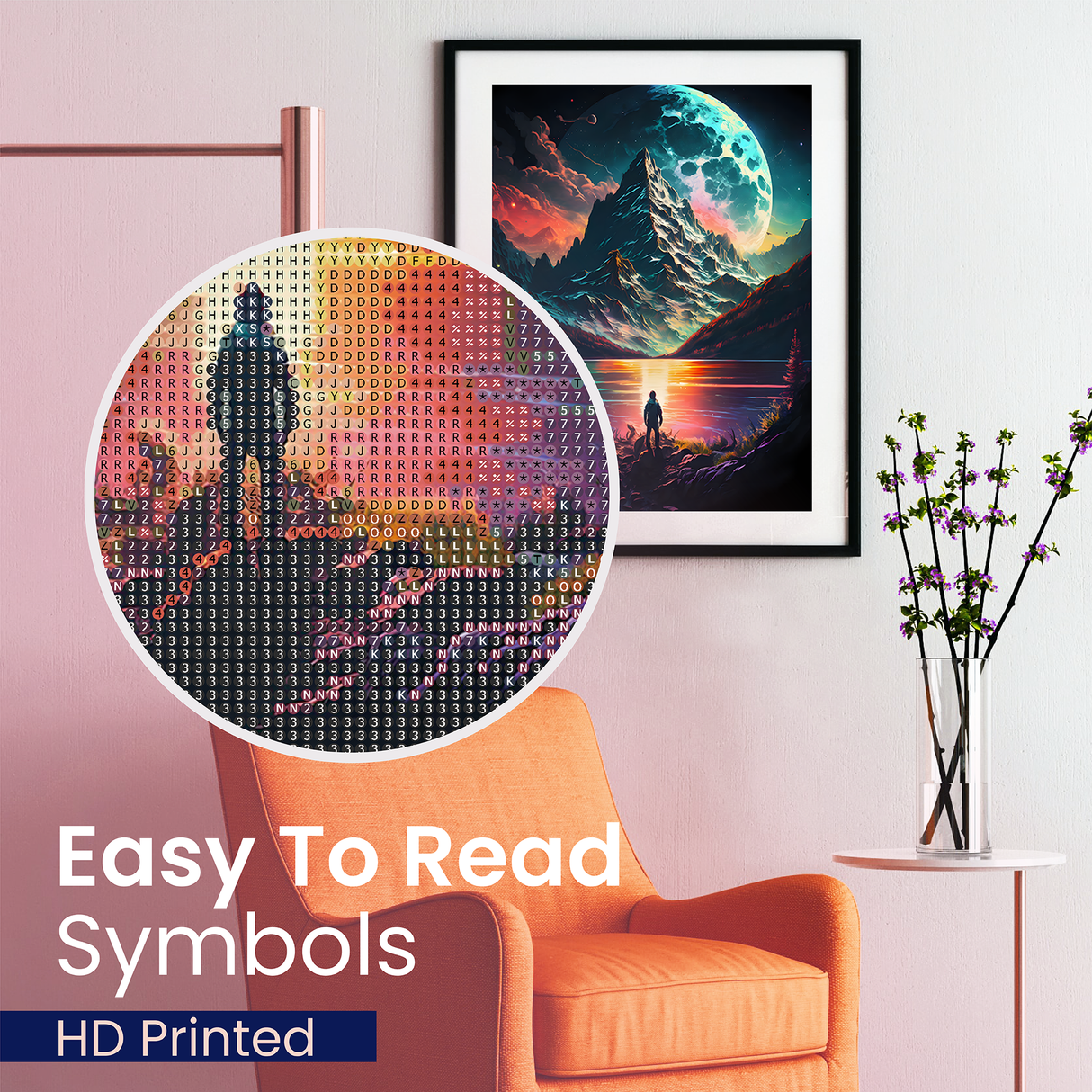 Fantasy Landscape Diamond Art Kit for Adults Trippy Landscape