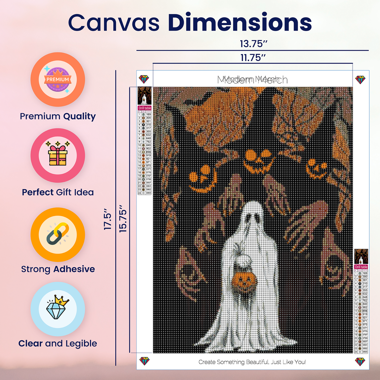 Halloween Ghosts Diamond Art Kits
