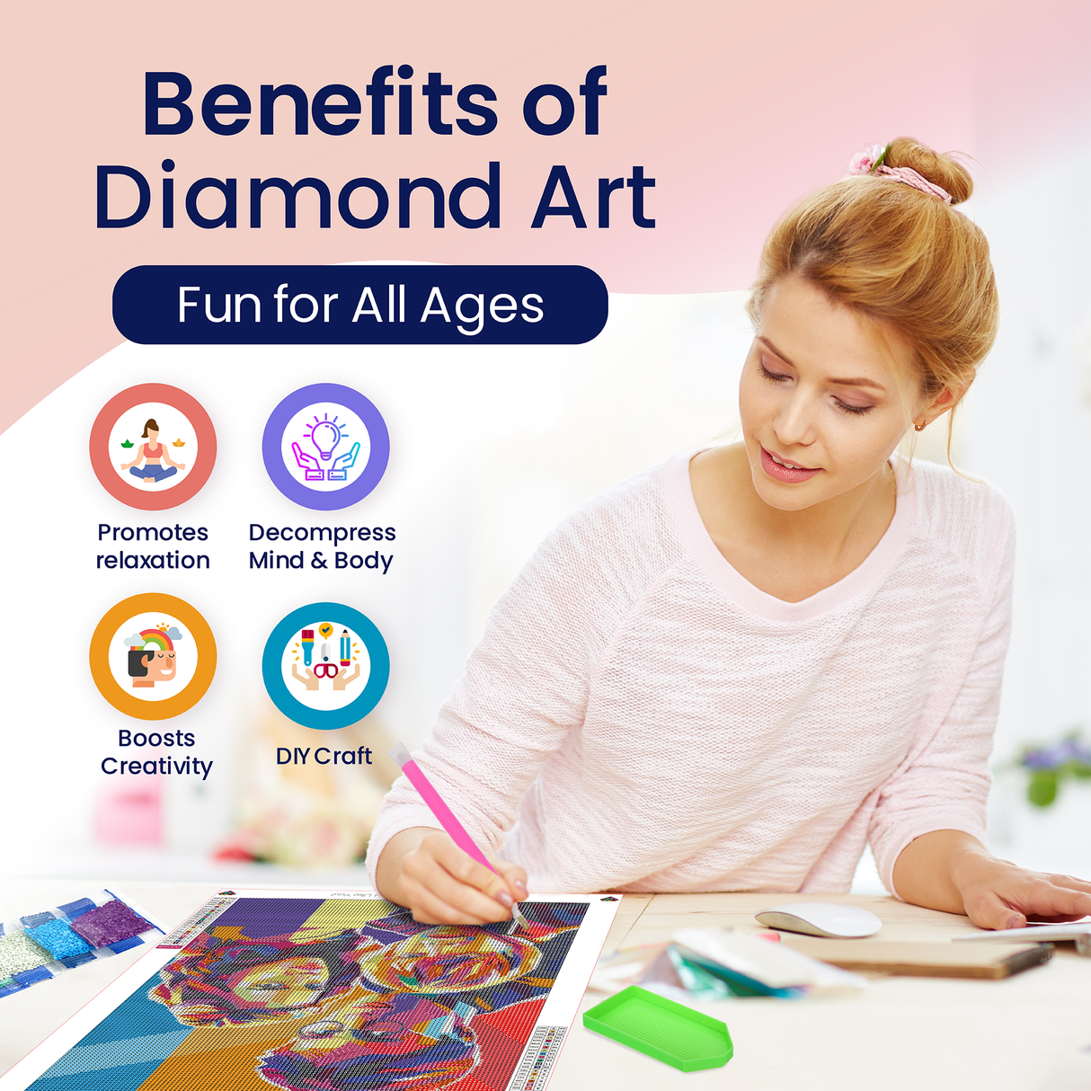 Harry Potter Pop Art Diamond Art Kit