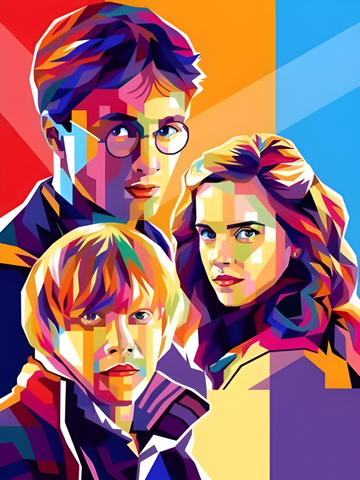 Harry Potter Pop Art Diamond Art Kit