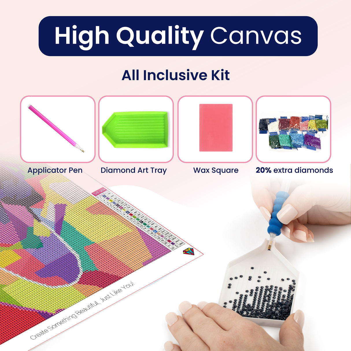 Jim Morrison Pop Art Diamond Art Kit for Adults Through The Doors