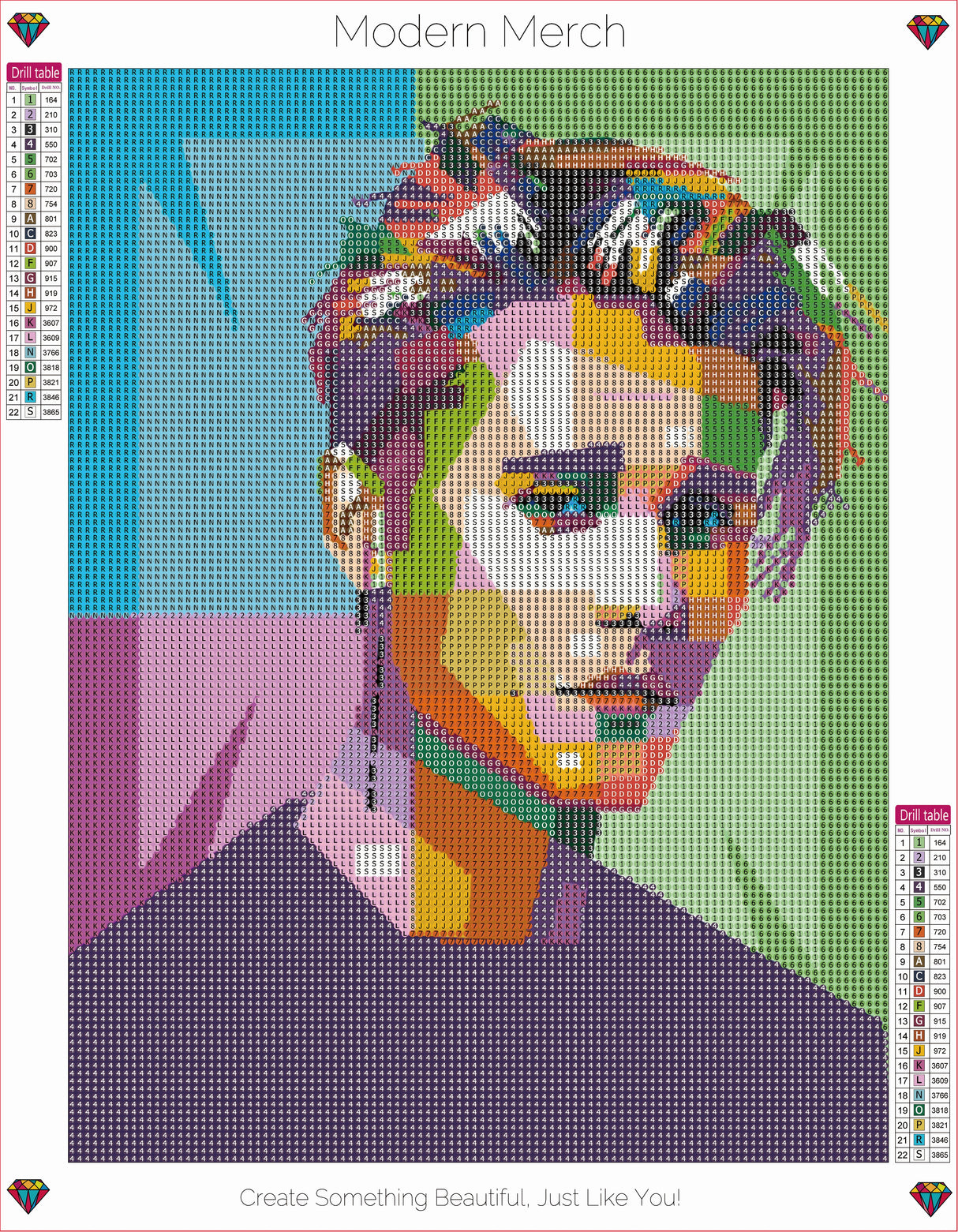 Justin Bieber Pop Art Diamond Art Kits for Adults