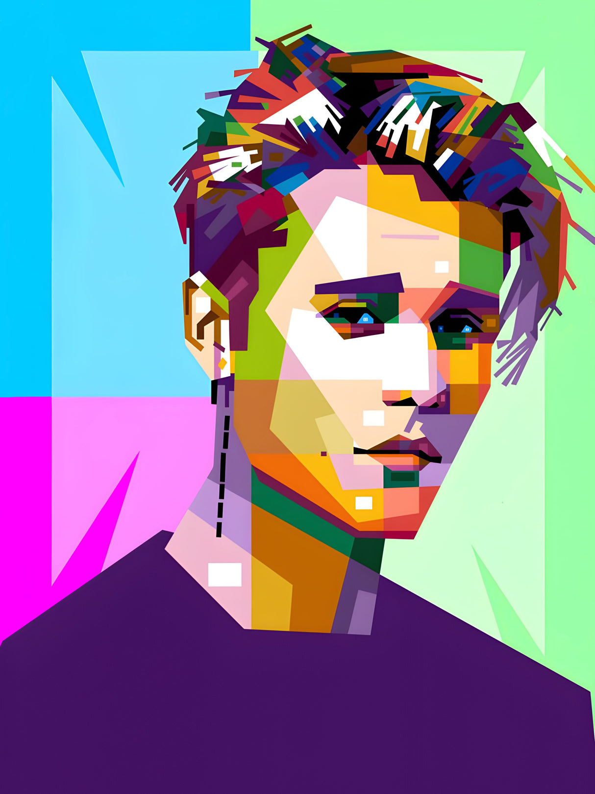 Justin Bieber Pop Art Diamond Art Kits for Adults