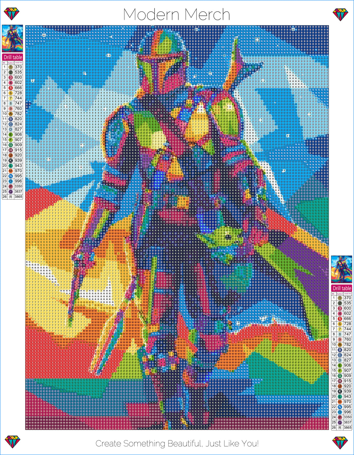 The Mandalorian and Baby Yoda Diamond Art Kits