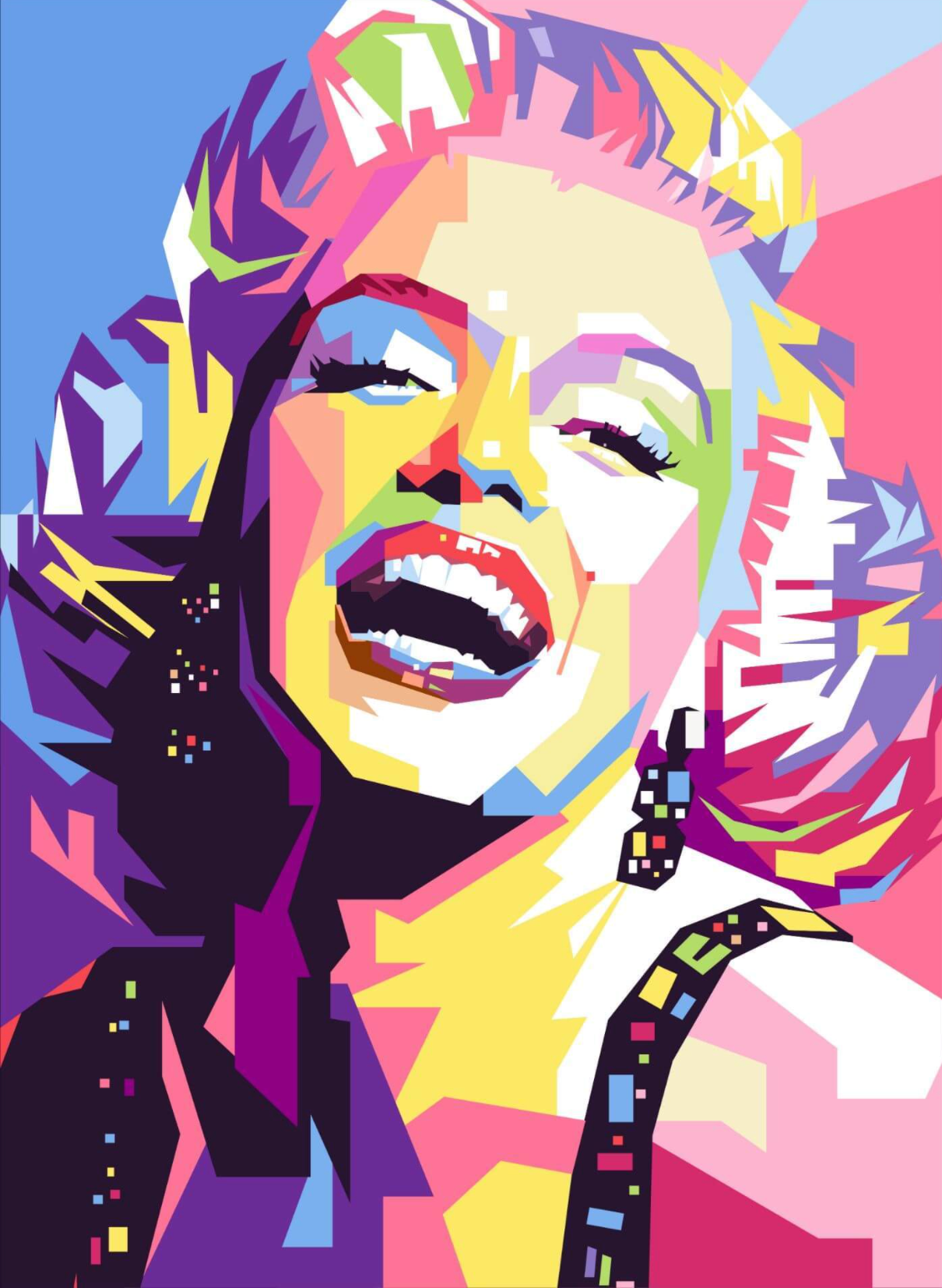 Marilyn Monroe Pop Art Diamond Art