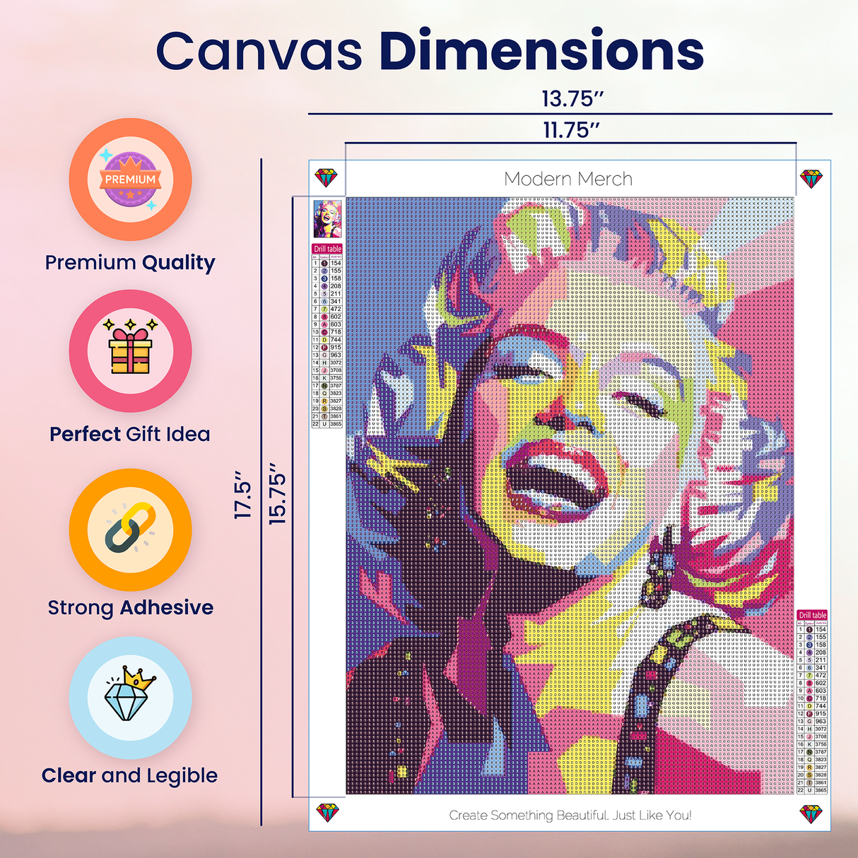 Marilyn Monroe Pop Art Diamond Art