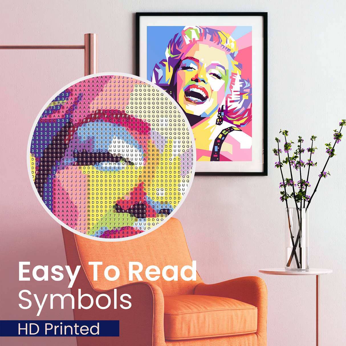 Marilyn Monroe Pop Art Diamond Art