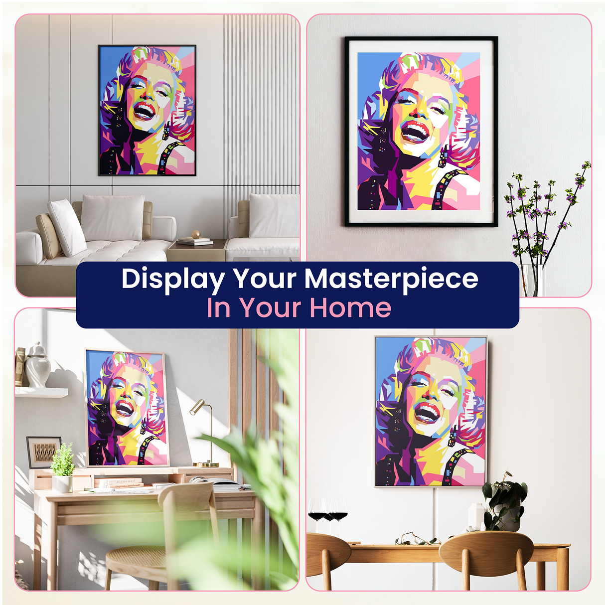 Marilyn Monroe Pop Art Diamond Art