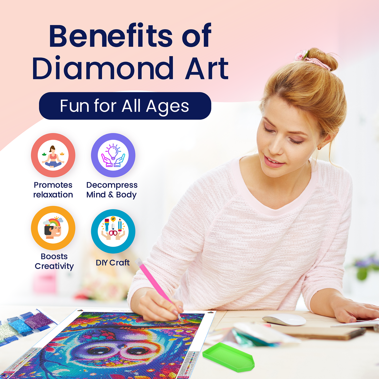 Night Owl Diamond Art Kit