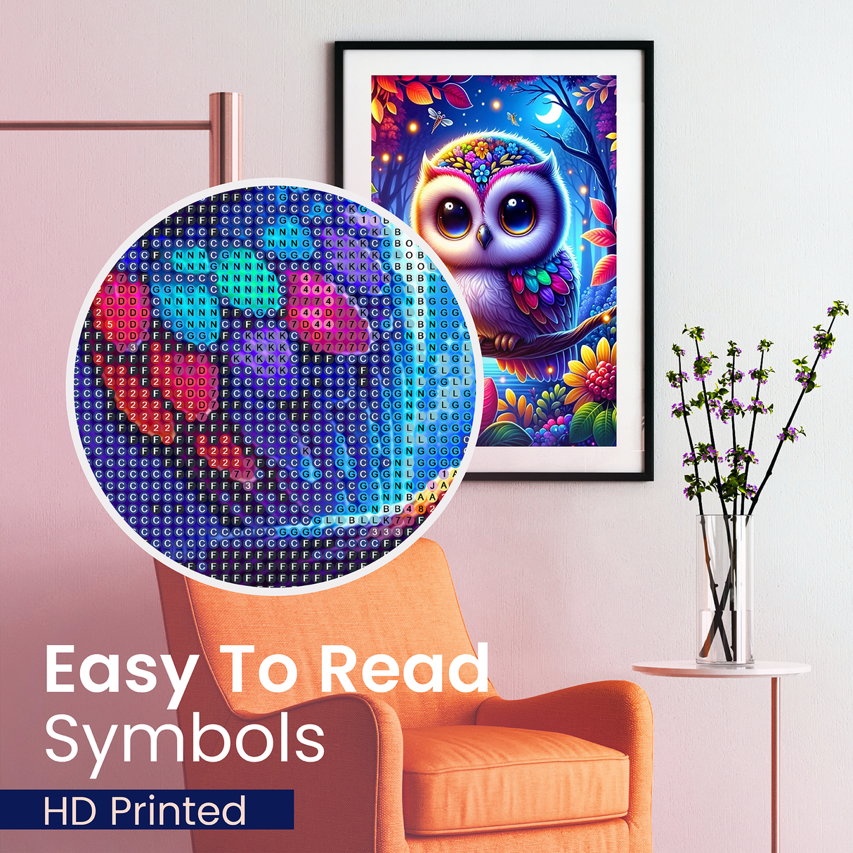 Night Owl Diamond Art Kit