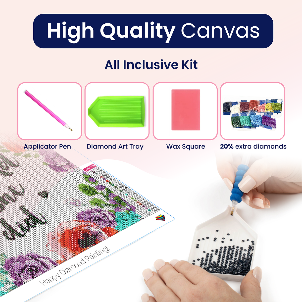 She Believed She Could Diamond Art Kit