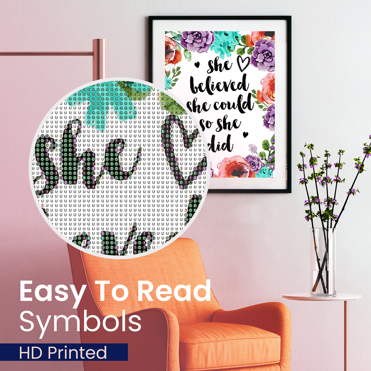 She Believed She Could Diamond Art Kit