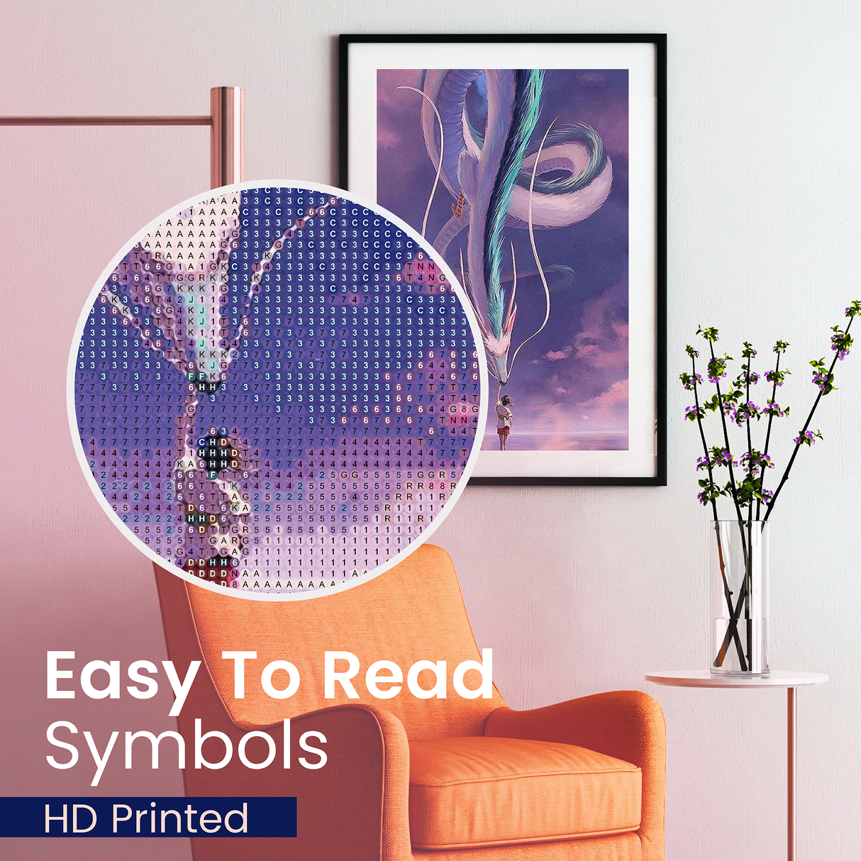 Anime Spirited Away Dragon Diamond Art Kits