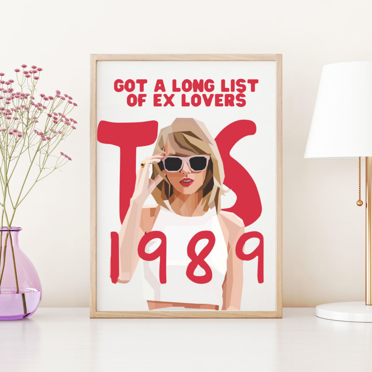 Taylor Swift Diamond Art 1989 Full Round Drill DIY AB Diamond Painting Kit