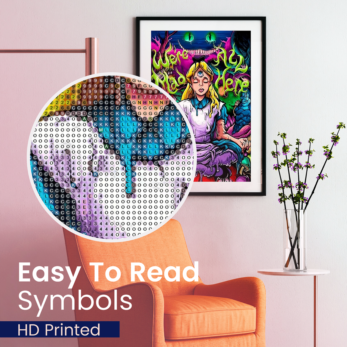 Alice in Wonderland Diamond Art Kits