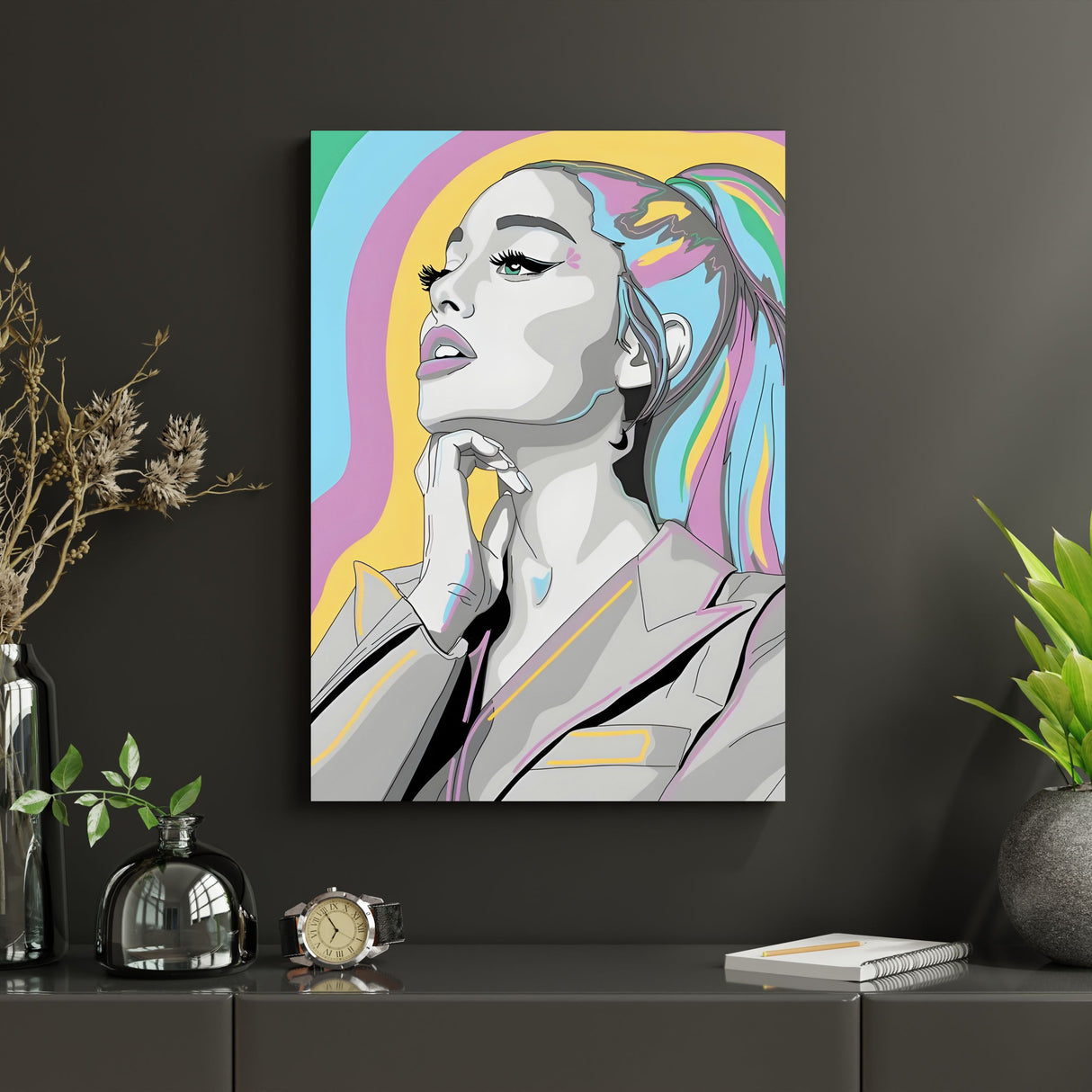 Ariana Grande Pop Art Diamond Art Kit for Adults
