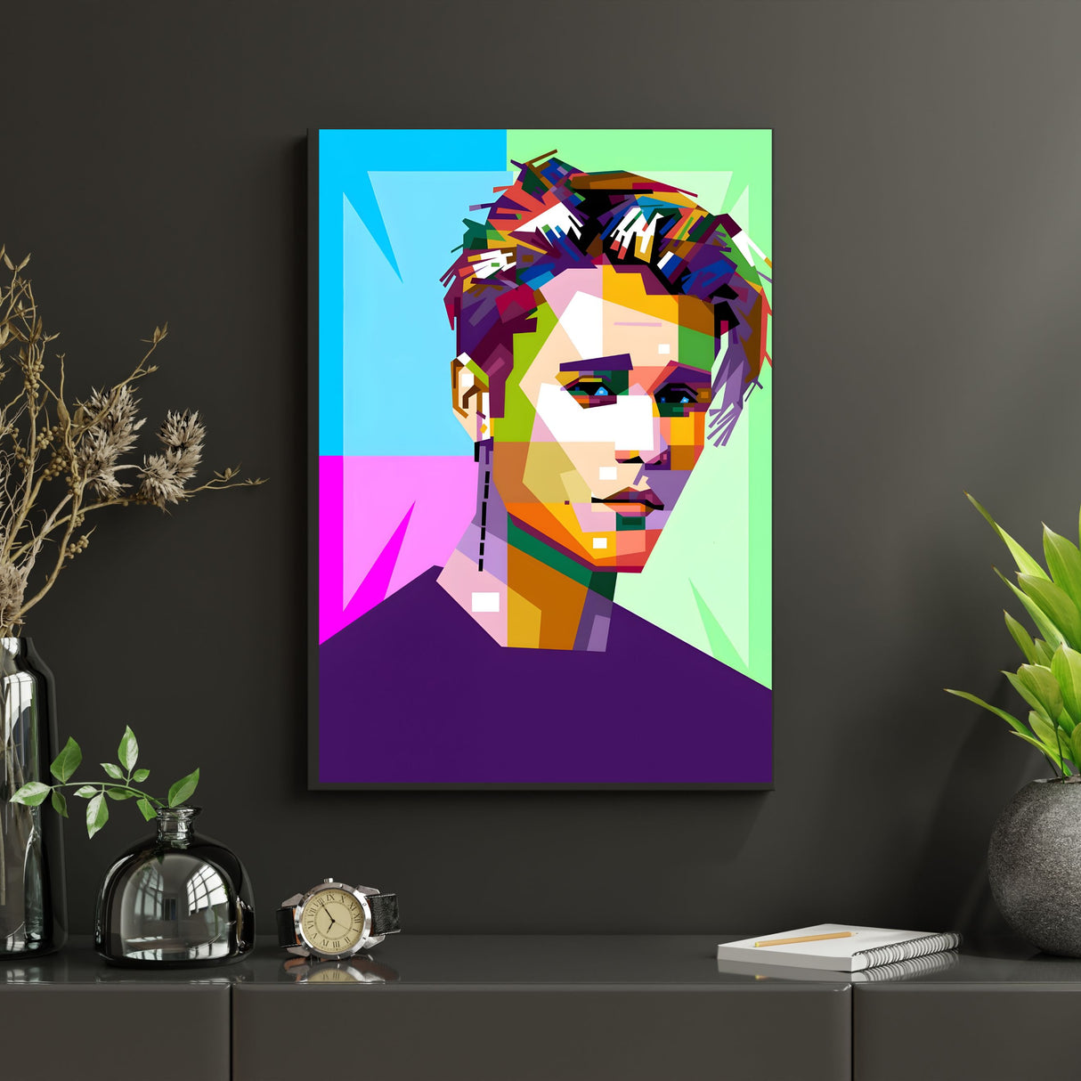 Justin Bieber Pop Art Diamond Art Kits for Adults