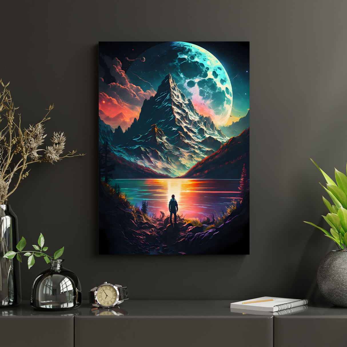 Fantasy Landscape Diamond Art Kit for Adults Trippy Landscape