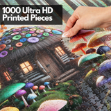 Magical Mushroom Forest 1000 Piece Jigsaw Puzzle