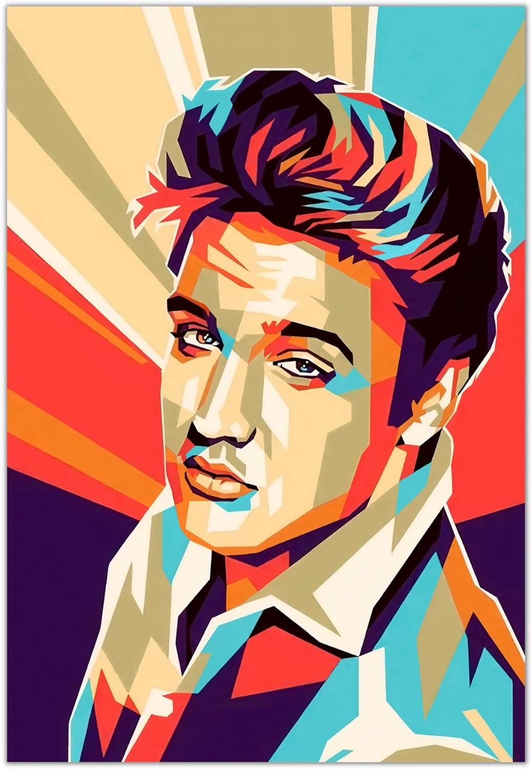 Elvis Presley Pop Art Diamond Art Kit