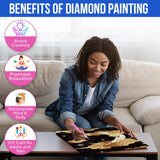 Moon and Stars Diamond Painting Kit