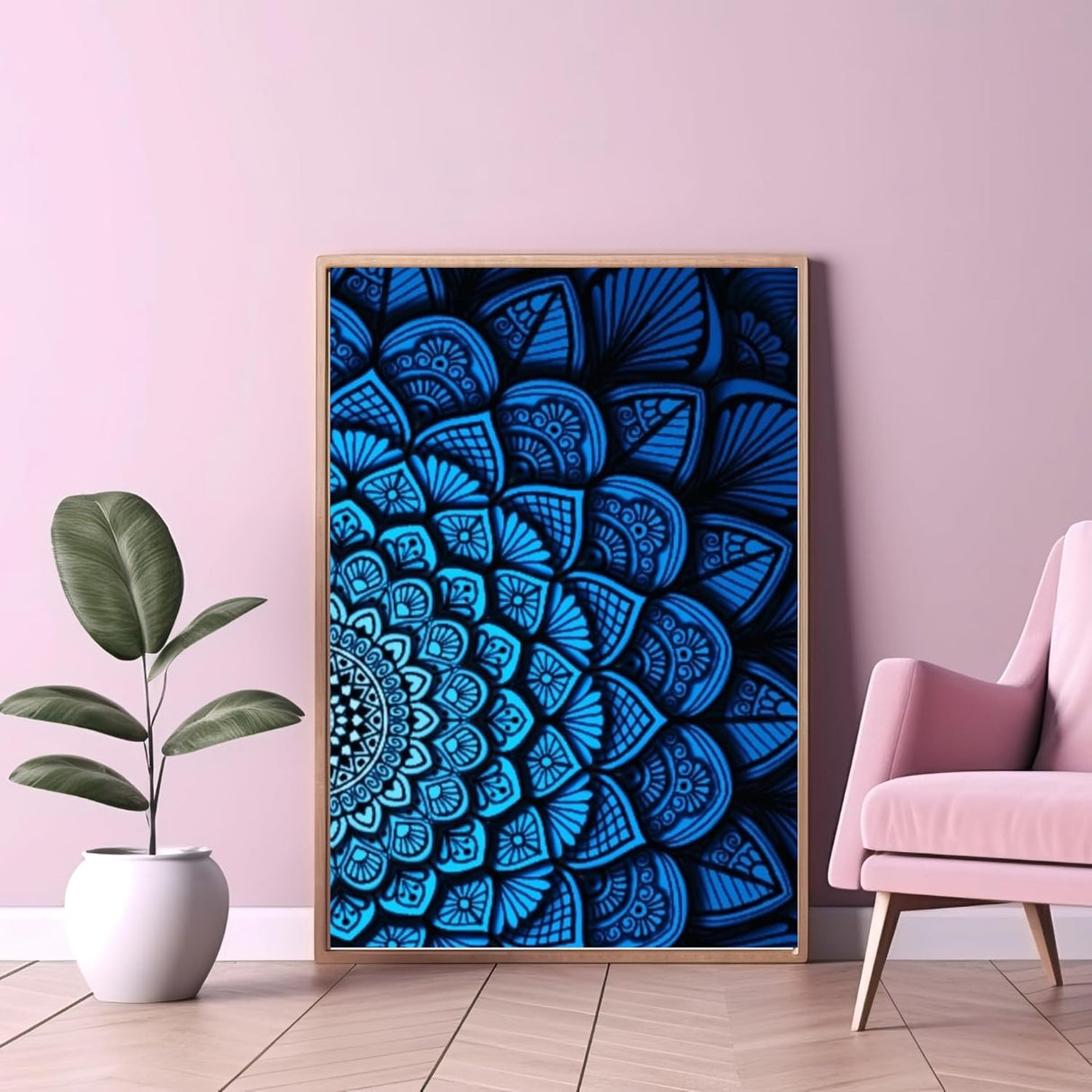 Blue Mandala Diamond Art Kits