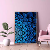 Blue Mandala Diamond Art Kits