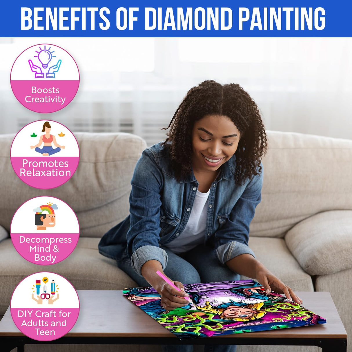 Alice in Wonderland Diamond Art Kits