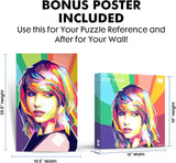 1000 Piece Puzzle Taylor Swift Merch Eras Tour - Gift for Fan