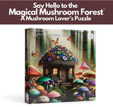 Magical Mushroom Forest 1000 Piece Jigsaw Puzzle