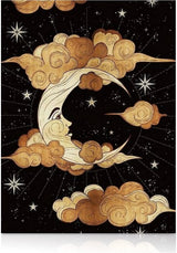 Moon and Stars Diamond Painting Kit