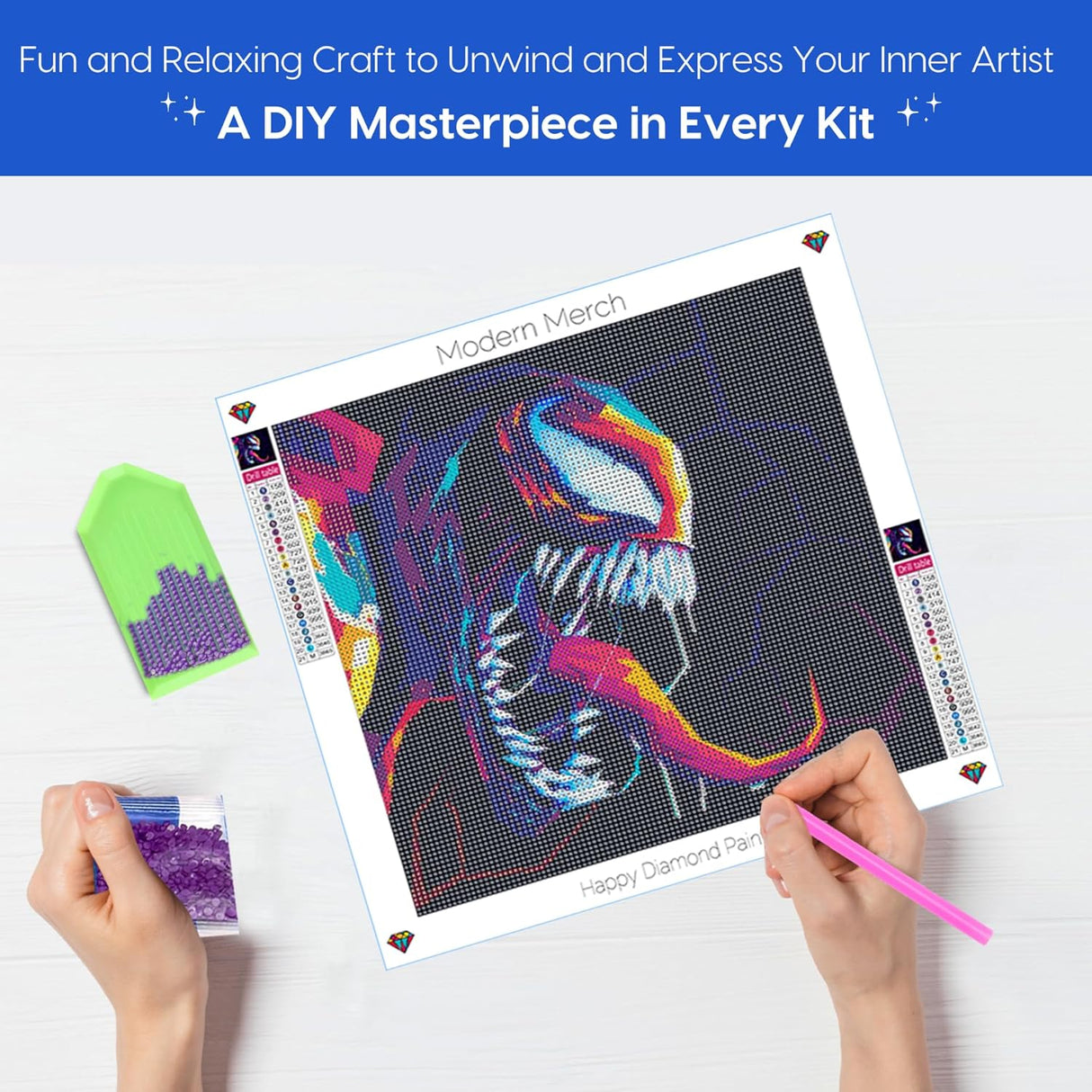 Venom Marvel Diamond Art Kits