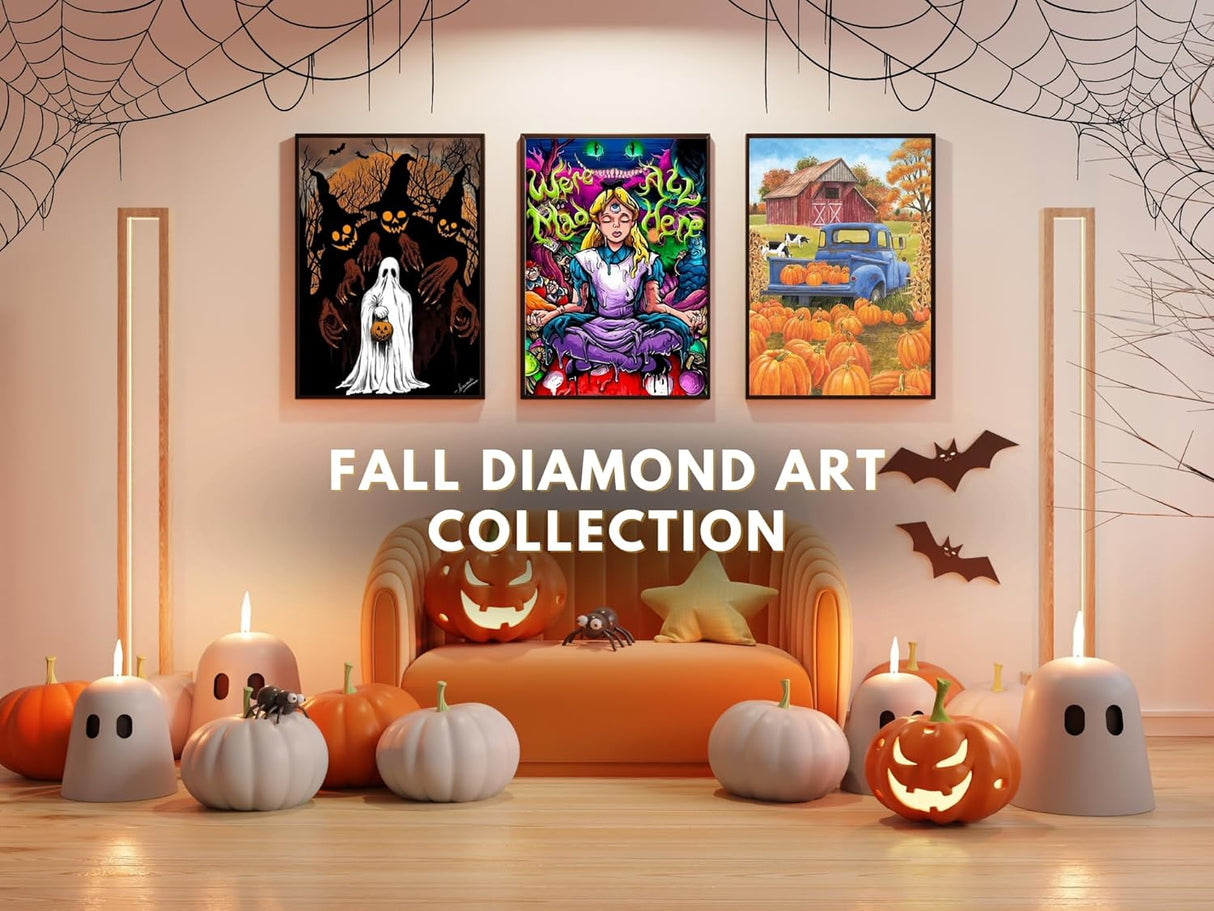 Halloween Ghosts Diamond Art Kits