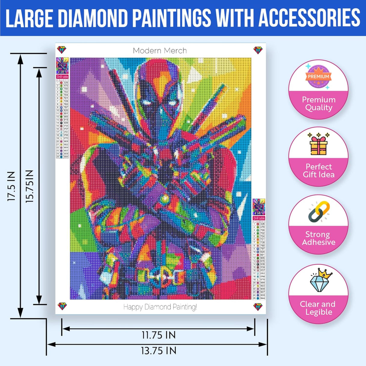 Deadpool Marvel Diamond Art Kits