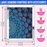 Blue Mandala Diamond Art Kits