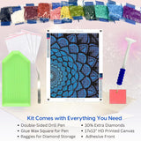 Blue Mandala Diamond Art Kits