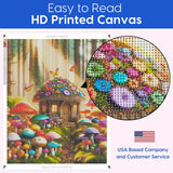 Magical Mushroom Forest Diamond Art Kit