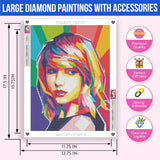 Taylor Swift Pop Art Diamond Art Kits