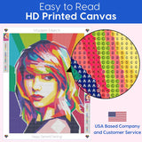 Taylor Swift Pop Art Diamond Art Kits