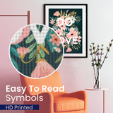 Do Everything with Love Floral Diamond Art Kits